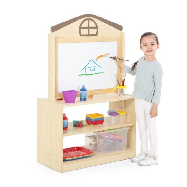 Whiteboard Tekentafel met opbergruimte