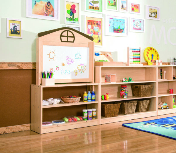 Whiteboard Tekentafel met opbergruimte