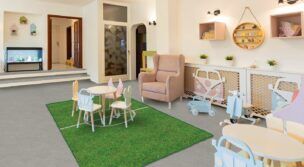 Vinyl vloerkleed in diverse afmetingen – Voetbalveld