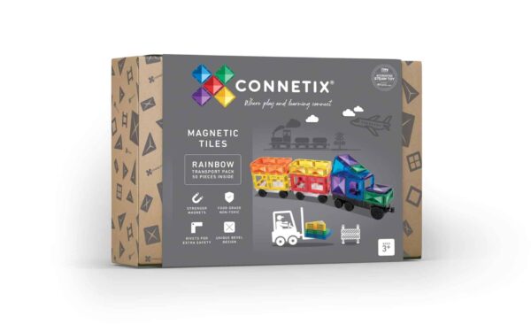 Connetix Regenboog Transportpakket 50-delig foto 2