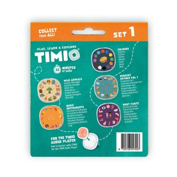 Timio Disc Pack 5 stuks – Set 1