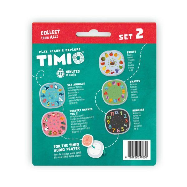 Timio Disc Pack 5 stuks – Set 2