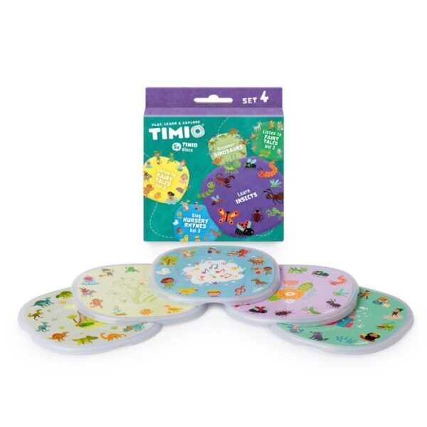 Timio Disc Pack 5 stuks – Set 4