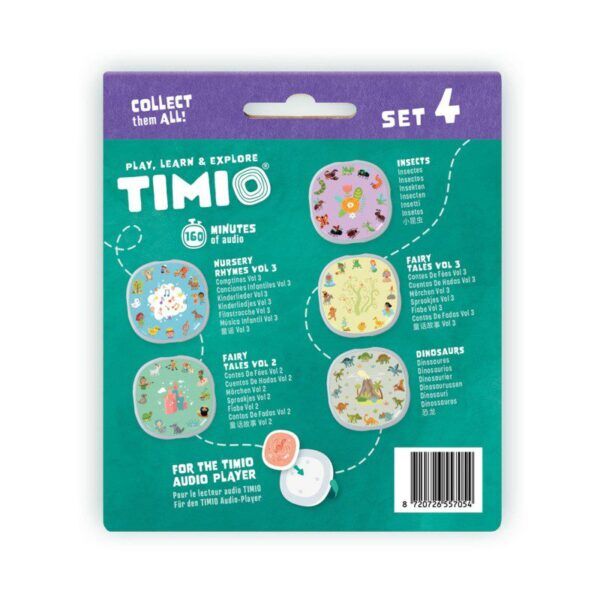 Timio Disc Pack 5 stuks – Set 4