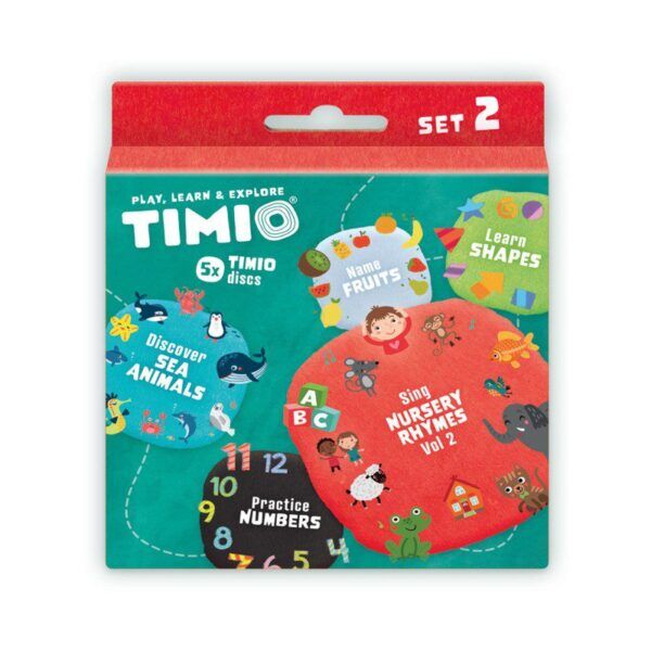 Timio Disc Pack 5 stuks – Set 2