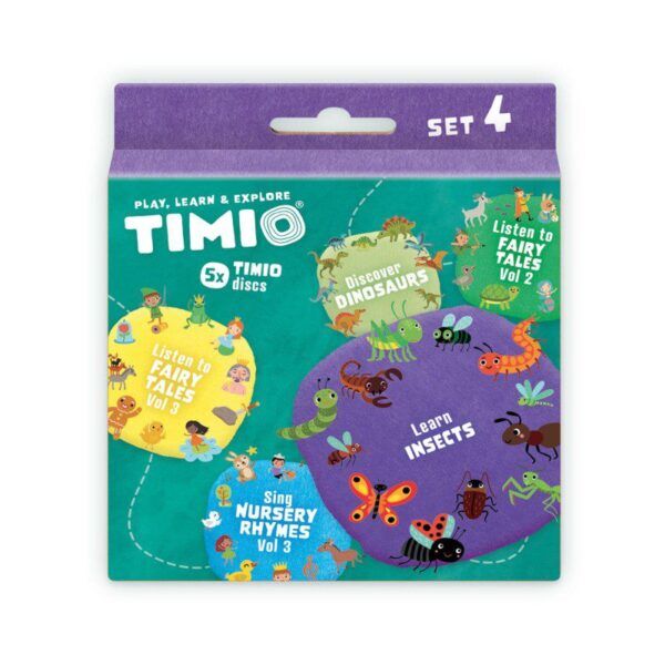 Timio Disc Pack 5 stuks – Set 4