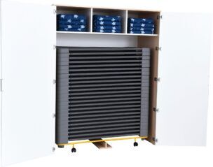 Opbergkast voor Rustbedden en beddengoed – Esdoorn foto 2