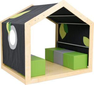 Houten Speelhuis – Flora – 150 x 119,5 x 140 cm foto 2