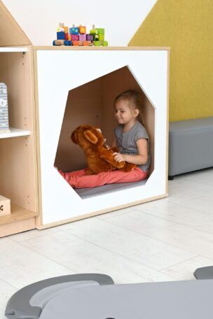 Mat voor Huisje – Terugtrekplekje Grijs foto 2