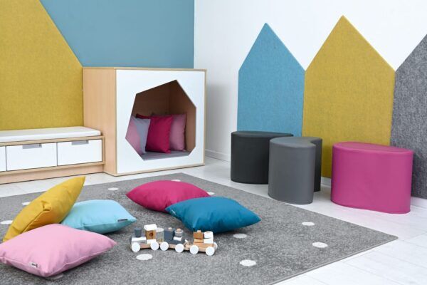 Huisje – Terugtrekplekje – Berken Wit 90 x 60 x 86,6 cm