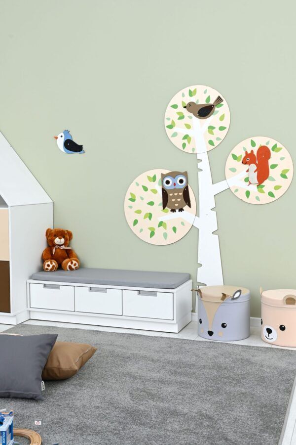 Opbergbank met Matras – 3 lades – Wit