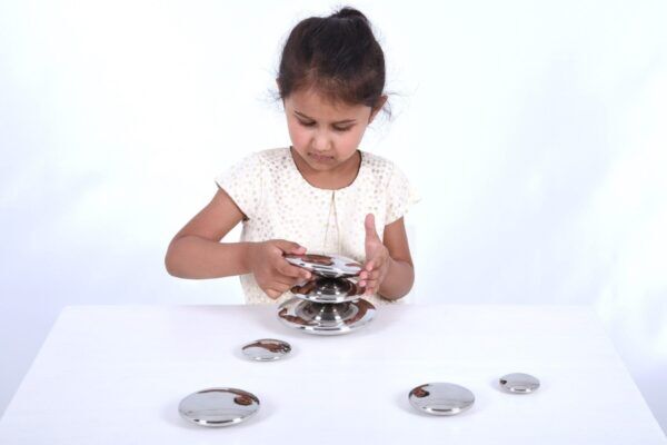 Tickit Zintuiglijk Reflecterende Stenen Zilver – 7 delig