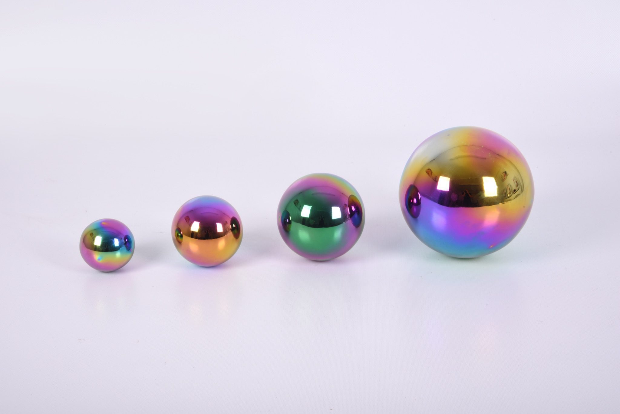 Tickit Zintuigelijk Reflecterende Ballen Kleur - 4 stuks