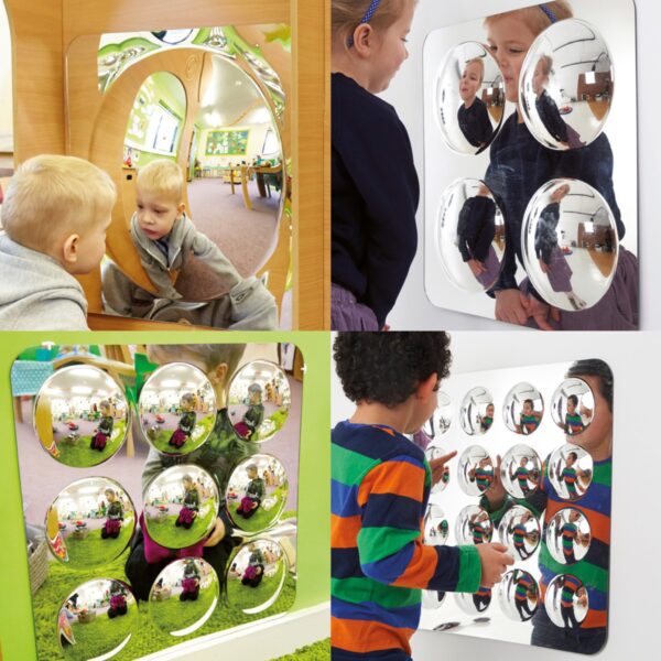 Spiegel bollen set 49 cm – 4 verschillende varianten foto 1
