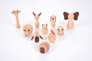 Tickit Loose Parts Houten Dieren foto 2