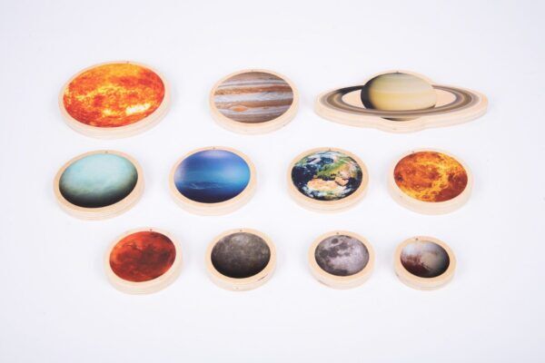 Tickit Houten Fotoblokken – Planeten