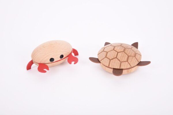 Tickit Loose Parts Houten Zeedieren – 10 stuks