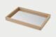 Tickit Kleine houten spiegelplateau – 36 x 24 cm