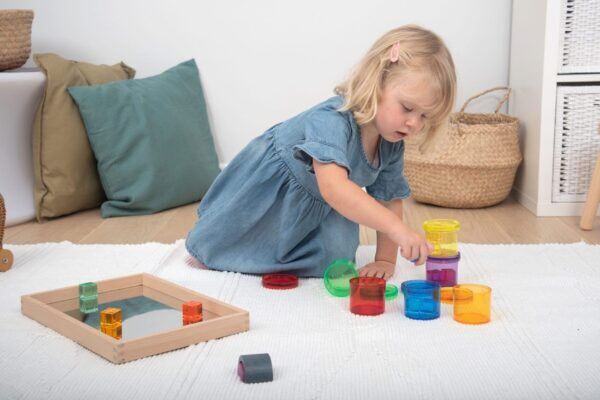 Tickit Transparante blokken – 10 stuks