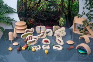 Tickit Houten Fotoblokken – Insecten foto 2