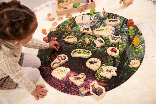 Tickit Houten Fotoblokken – Insecten