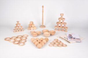 Tickit Heuristisch speelstartpakket Naturel – 63 stuks