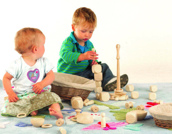 Tickit Heuristisch speelstartpakket Naturel – 63 stuks