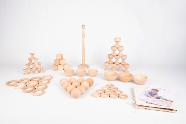 Tickit Heuristisch speelstartpakket Naturel – 63 stuks