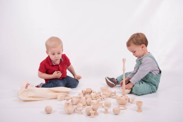 Tickit Heuristisch speelstartpakket Naturel – 63 stuks