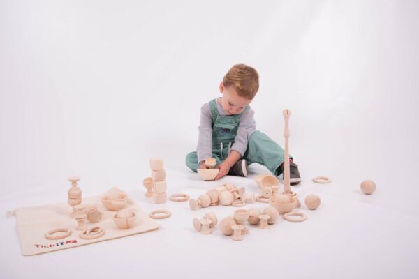 Tickit Heuristisch speelstartpakket Naturel – 63 stuks