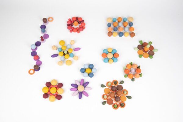 Tickit Loose Parts Houten schatten – Starterset 168 stuks