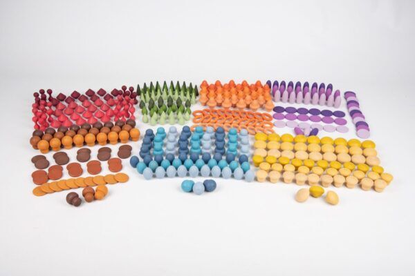 Tickit Houten Loose Parts Schatten Superset – 420 stuks