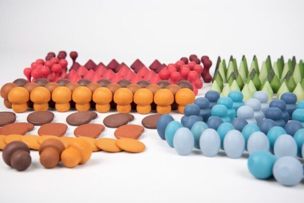 Tickit Houten Loose Parts Schatten Superset – 420 stuks