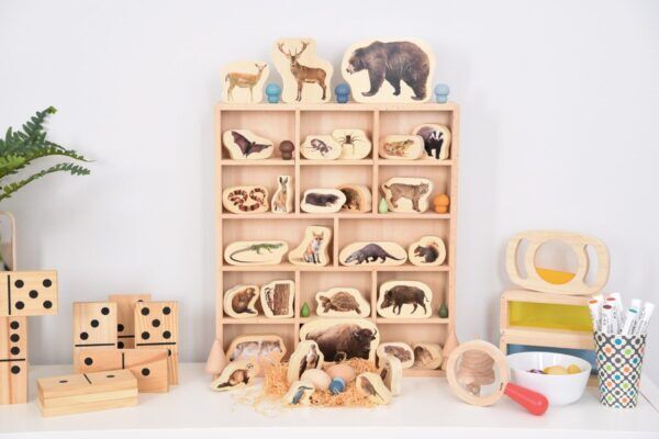 Tickit Loose Parts Houten Sorteerbak – 14 Vakken
