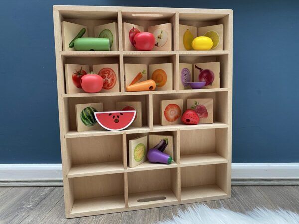 Tickit Loose Parts Houten Sorteerbak – 14 Vakken