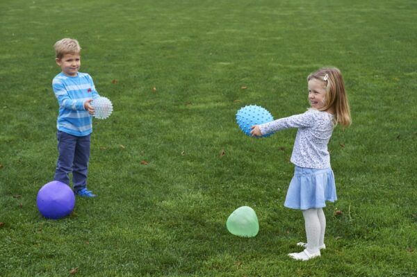 Set van 4 ballen in onderscheidende en ongebruikelijke vormen