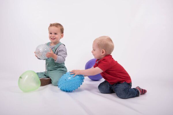 Set van 4 ballen in onderscheidende en ongebruikelijke vormen