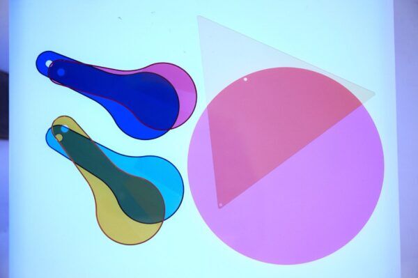 Verlichte Kubus – 40 x 40 cm