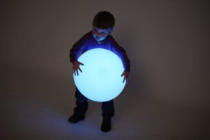 Verlichte Steen – 34 x 34 x 12 cm foto 2