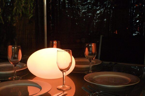 Verlichte Steen – 34 x 34 x 12 cm