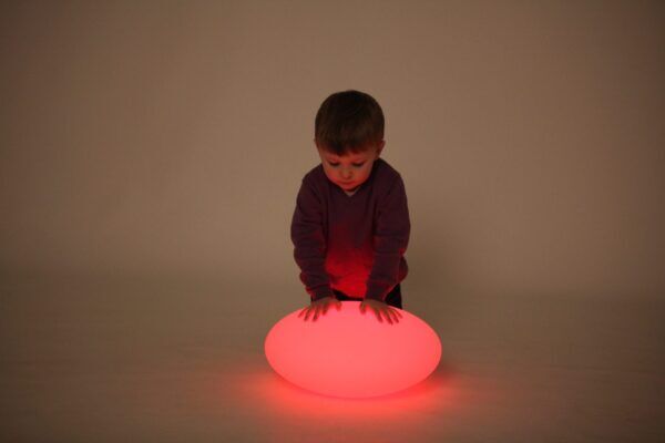 Verlichte Steen – 34 x 34 x 12 cm