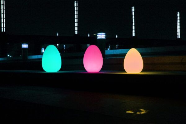 Verlicht Ei – 22 x 22 x 32 cm