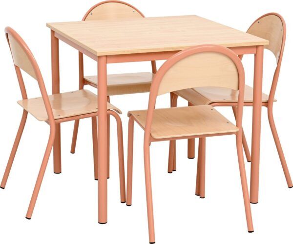 Stoel Mila Bovenbouw – Zalmkleurig