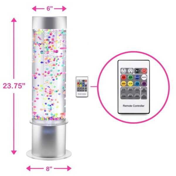 Bubbelbuis 60 x 15 cm met drijvende ballen