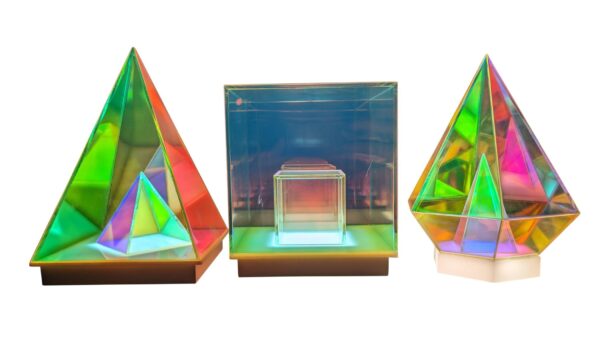 3D Prismalamp – Kubus – 12 x 12 x 14 cm foto 2