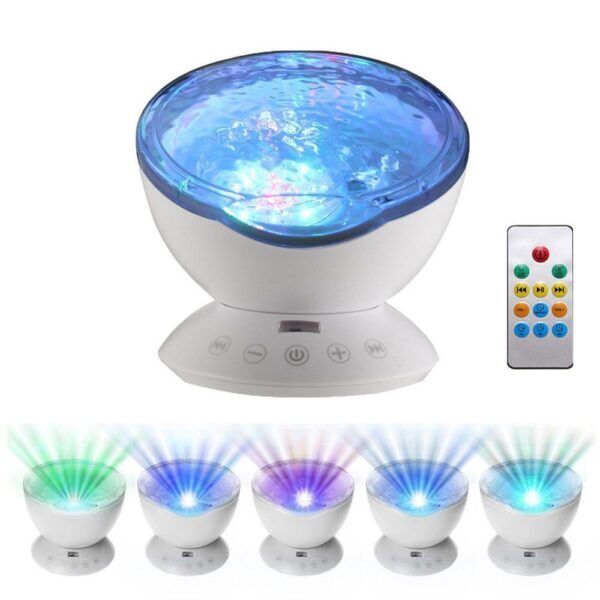 Licht Projector Oceaangolven – Geluiden en Luidspreker