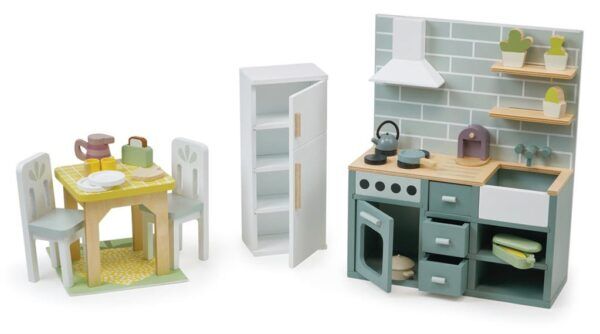 Tender Leaf Groot Luxe Poppenhuis Mulberry Mansion met accessoires