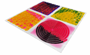 Sensorische Matten met Textuur – 4 stuks foto 2