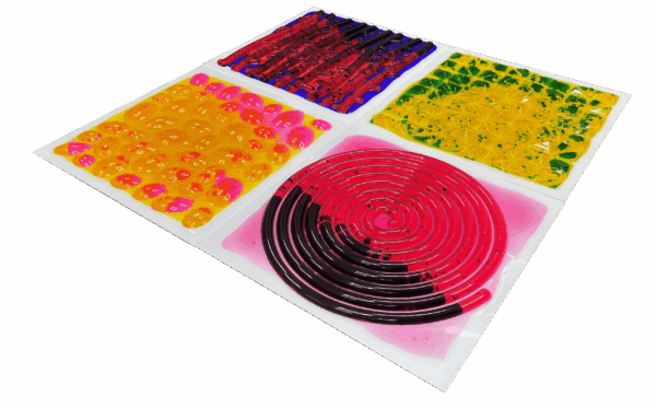 Sensorische Matten met Textuur – 4 stuks