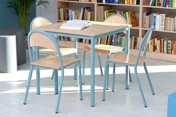 Stoel Mila Bovenbouw – turquoise